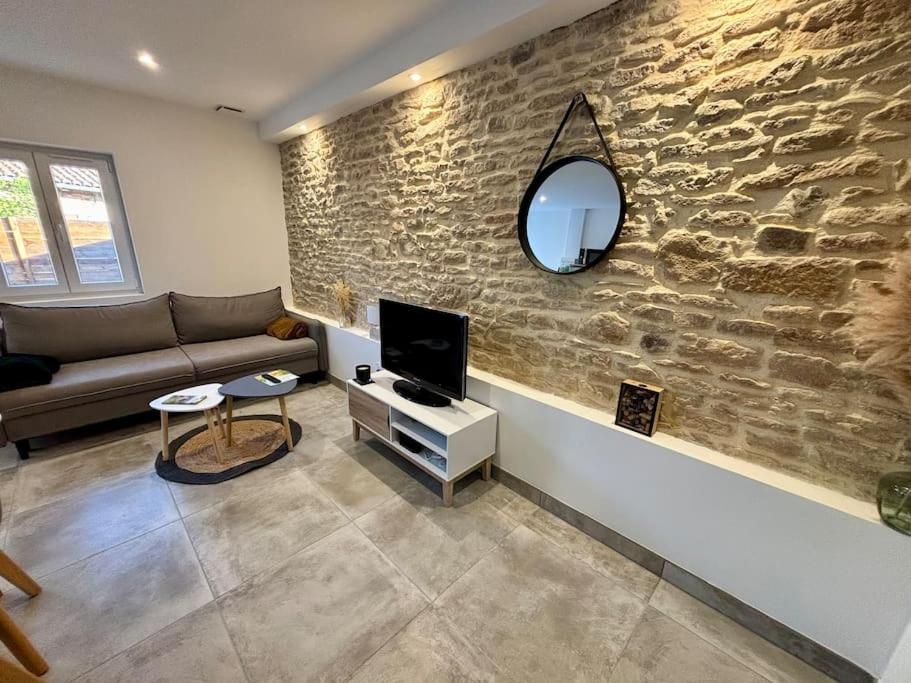 Grange Renovee En Duplex Idealement Situee Креш-сюр-Сон Екстер'єр фото