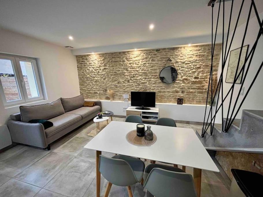 Grange Renovee En Duplex Idealement Situee Креш-сюр-Сон Екстер'єр фото